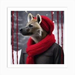Vango DIPLOMATIC CHRISTMAS HYENEA Art Print