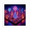 Christmas City Art Print