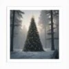 Christmas Tree In The Forest 114 Art Print -Xmas Gifts Hub m2Fgen2Fart print square p12F67677917 768e 44ac 9f98 a0f295af737c