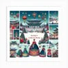 Korean Christmas Set Art Print -Xmas Gifts Hub m2Fgen2Fart print square p12F6850fdb9 8b23 465a 8f72 4e91c35d692d