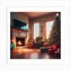 Christmas Tree In Living Room 5 Art Print -Xmas Gifts Hub m2Fgen2Fart print square p12F6cf8e395 7c08 4700 8d69 96b195f9c9f8