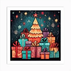 Christmas Tree 17 Art Print