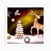 Christmas Reindeer 001 1 Art Print -Xmas Gifts Hub m2Fgen2Fart print square p12F896855e9 bddf 4781 8429 101651062b74