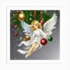 Angel Christmas Tree 1 Art Print -Xmas Gifts Hub m2Fgen2Fart print square p12F936d4eca 4eb4 4c22 ab9a ad8872dfa733