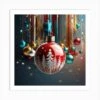 Christmas Ornaments 141 Art Print -Xmas Gifts Hub m2Fgen2Fart print square p12F93714b78 8325 46c4 823e 6bce4f6d987b