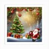 Christmas Santa Art Print -Xmas Gifts Hub m2Fgen2Fart print square p12F9597d661 5fef 4848 adf3 bc52d4bef7e4