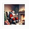 Christmas Santa 5 Art Print 1 Christmas Santa 5 Art Print -Xmas Gifts Hub m2Fgen2Fart print square p12F9828059c 673f 4417 ba5d c369d9978653