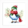 Christmas Bird 1 Art Print -Xmas Gifts Hub m2Fgen2Fart print square p12F9dd94163 3d4c 4b3f a805 069bfee398c6