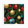Christmas Ornaments 95 Art Print -Xmas Gifts Hub m2Fgen2Fart print square p12Fa4561452 4f98 4e56 b3d4 eb5738102799