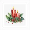 Christmas Candles With Holly 1 Art Print 1 Christmas Candles With Holly 1 Art Print -Xmas Gifts Hub m2Fgen2Fart print square p12Fa5a3b6a6 9c57 4790 b11a e770585773e7