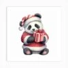 Christmas Panda Art Print -Xmas Gifts Hub m2Fgen2Fart print square p12Fc0569084 9bbf 4a48 b224 a594655b42fd