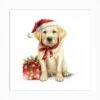 Christmas Labrador Retriever Art Print -Xmas Gifts Hub m2Fgen2Fart print square p12Fc6317bf6 5ff9 44ee 89b4 914eb862a507