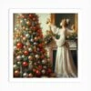 Lady Decorating A Christmas Tree Art Print 1 Lady Decorating A Christmas Tree Art Print -Xmas Gifts Hub m2Fgen2Fart print square p12Fc7171b6d d7c6 4412 b9da bb000d24f015