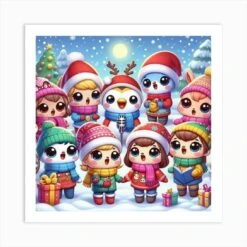 Christmas - Children'S Choir Art Print