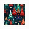 Christmas Tree Abstract Art Art Print -Xmas Gifts Hub m2Fgen2Fart print square p12Ff67e32a3 b624 4fa9 bdb4 f28f0d809a55