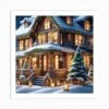 Christmas House 112 Art Print 1 Christmas House 112 Art Print -Xmas Gifts Hub m2Fgen2Fart print square p12Ff8ea3eaa 8070 4873 9b90 9ce5987b0dbd