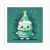 Christmas Tree In A Hat Art Print -Xmas Gifts Hub m2Fgen2Fart print square p12Fff6ecf69 618f 44b5 a4c1 248a88ab0912