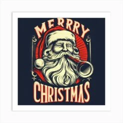 Merry Christmas 3 Art Print