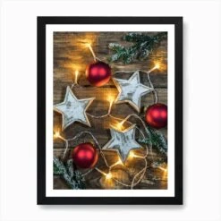 Christmas Decoration With Lights Art Print 12 Christmas Decoration With Lights Art Print -Xmas Gifts Hub m2Fgen2Fart print std portrait framed black2F1a131f12 eacc 4814 aeac d3340c631c8a
