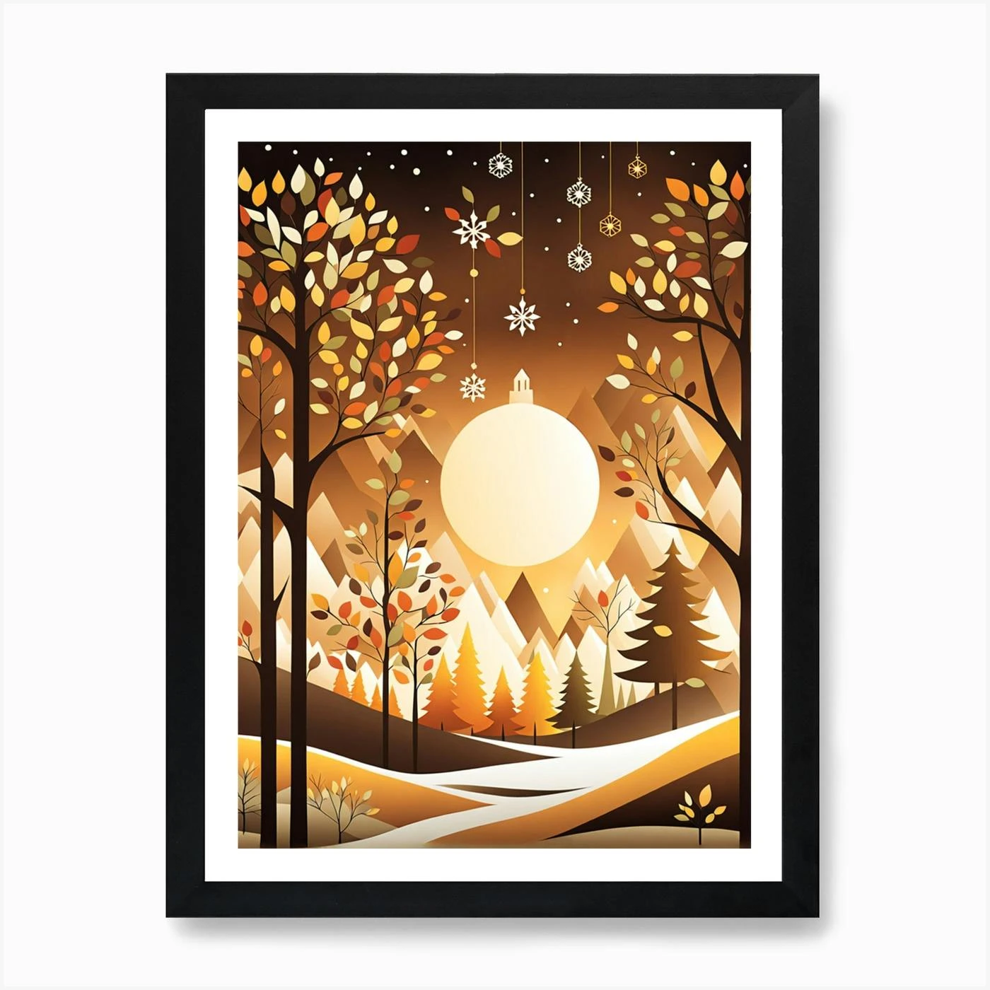 Christmas Day &night Vector Art, Christmas Concept Art, Christmas Vector Art, Vector Art, Christmas Art, Christmas Art Print 7 Christmas Day &night Vector Art, Christmas Concept Art, Christmas Vector Art, Vector Art, Christmas Art, Christmas Art Print - Image 5