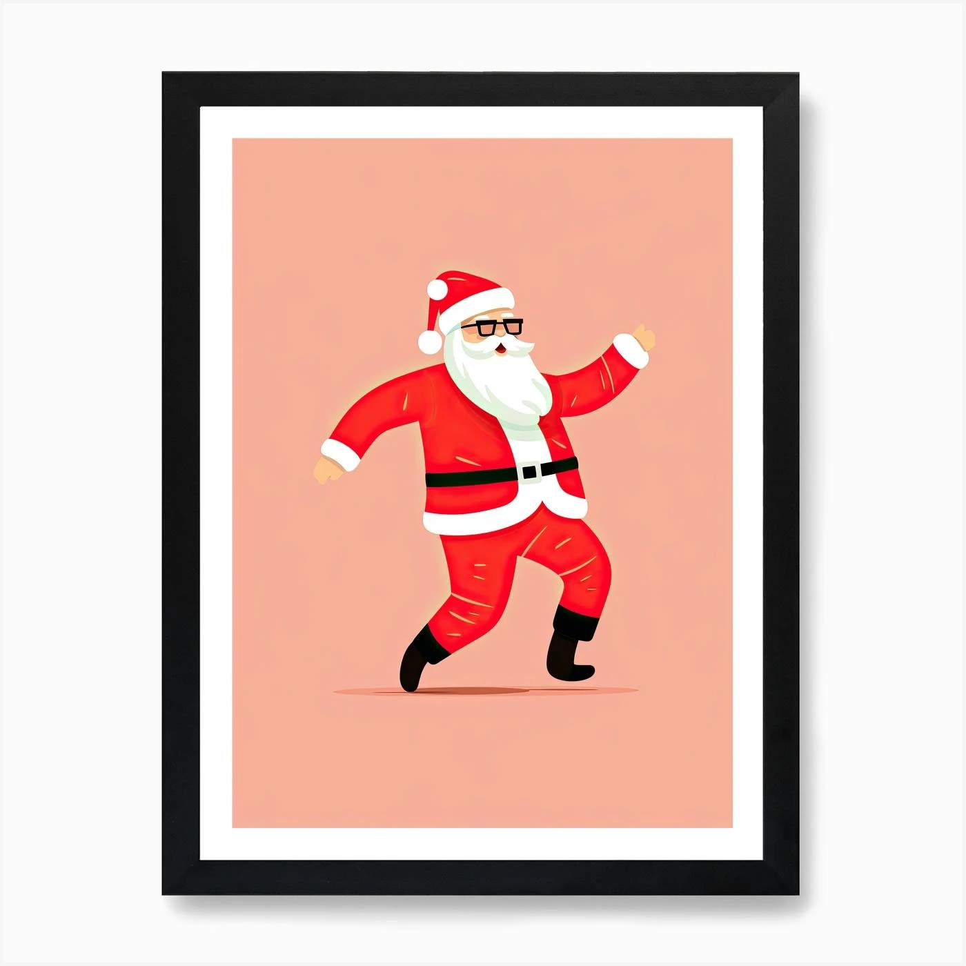 Santa Claus, Christmas Print Art Print 7 Santa Claus, Christmas Print Art Print - Image 5