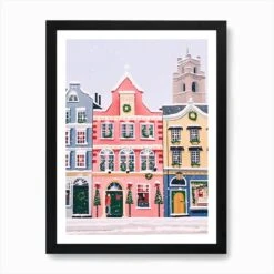 Dublin Ireland Travel Snow Christmas Painting Art Print -Xmas Gifts Hub m2Fgen2Fart print std portrait framed black2Fbd1df79d f4a0 46fd a45a a02da1f483d8