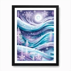 Christmas Days, Christmas Concept Art, Christmas Vector Art, Vector Art, Christmas Art, Christmas Snow, Christmas, Snow Flakes 6 Art Print -Xmas Gifts Hub m2Fgen2Fart print std portrait framed black2Fde328f50 bf1d 431c af61 ed25aa97071b