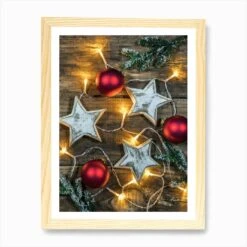 Christmas Decoration With Lights Art Print 11 Christmas Decoration With Lights Art Print -Xmas Gifts Hub m2Fgen2Fart print std portrait framed oak2F490f4dde deeb 4bdb bb34 73372899f065
