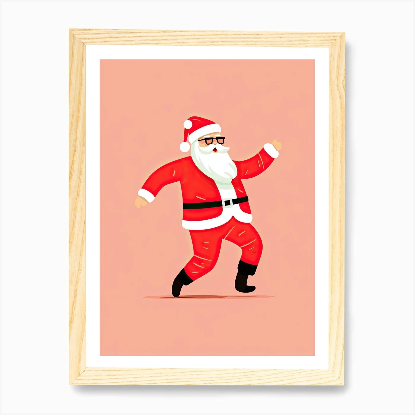 Santa Claus, Christmas Print Art Print 6 Santa Claus, Christmas Print Art Print - Image 4