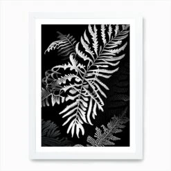 Christmas Fern Linocut Art Print 10 Christmas Fern Linocut Art Print -Xmas Gifts Hub m2Fgen2Fart print std portrait framed white2F57f6f73c 997a 4821 a373 dc2c2d321204
