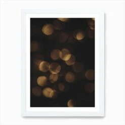 Christmas Gold Lights Art Print -Xmas Gifts Hub m2Fgen2Fart print std portrait framed white2F92bc6b73 6c0e 410b b6a9 46ce55800f0f