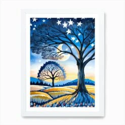 Christmas Shubie Tree Painting (28) Art Print -Xmas Gifts Hub m2Fgen2Fart print std portrait framed white2Fa0effa46 4110 4d64 ac55 694c5c216b35
