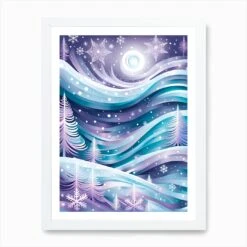 Christmas Days, Christmas Concept Art, Christmas Vector Art, Vector Art, Christmas Art, Christmas Snow, Christmas, Snow Flakes 6 Art Print -Xmas Gifts Hub m2Fgen2Fart print std portrait framed white2Ff7d3092f 10c9 4c2a 9bad 8aef19e5b998