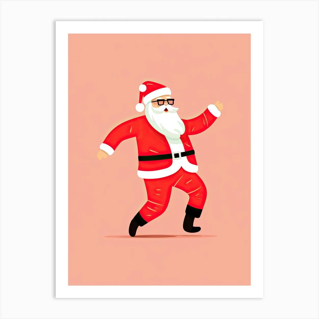 Santa Claus, Christmas Print Art Print 3 Santa Claus, Christmas Print Art Print