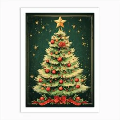Christmas Tree 23 Art Print